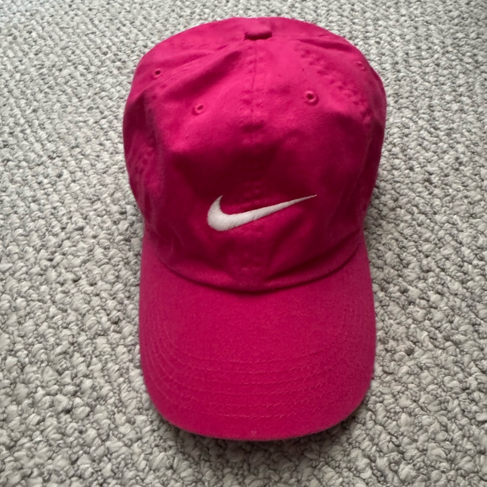 Nike Bright Pink Cap with Logo